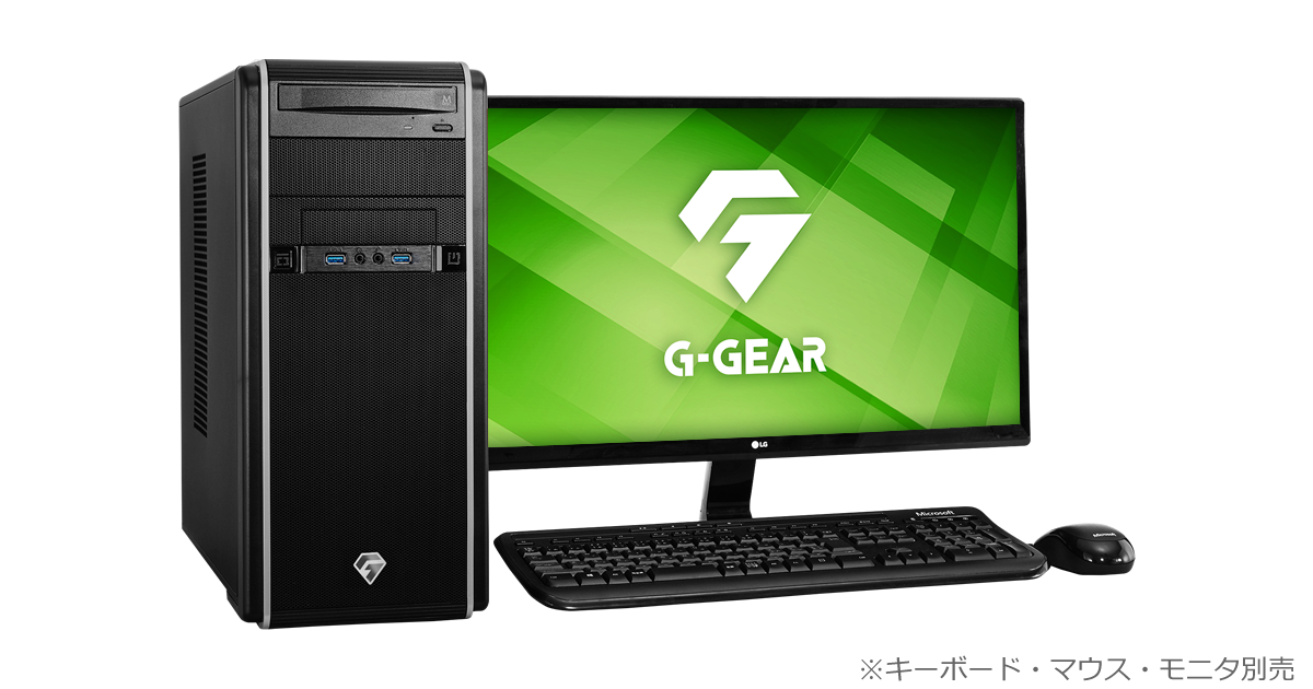 TSUKUMO G-GEAR GA7J-G82T/CP2 デスクトップPC - デスクトップ型PC
