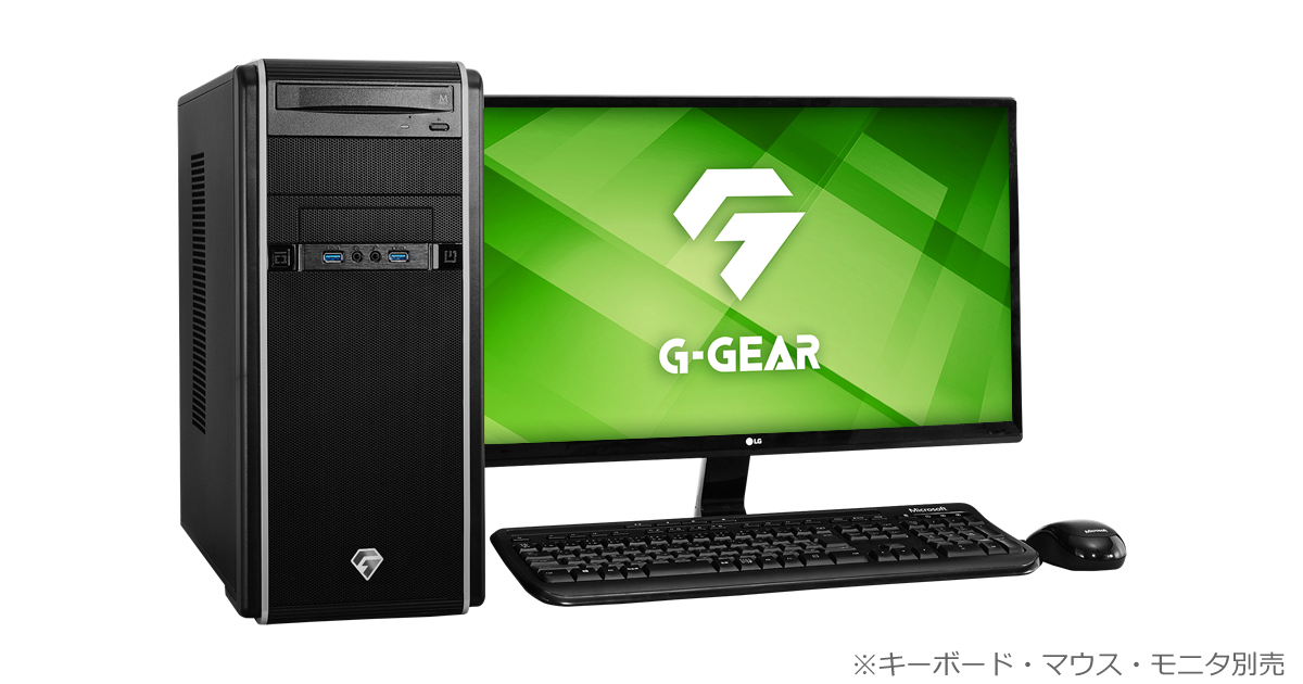 TSUKUMO】G-GEAR、NVIDIA GeForce RTX 4070を搭載したゲーミングPCの新