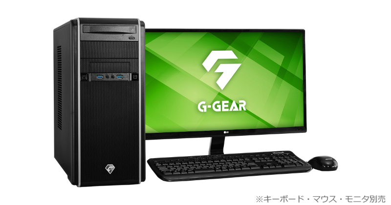 【TSUKUMO】G-GEAR、NVIDIA GeForce RTX 4070を搭載した