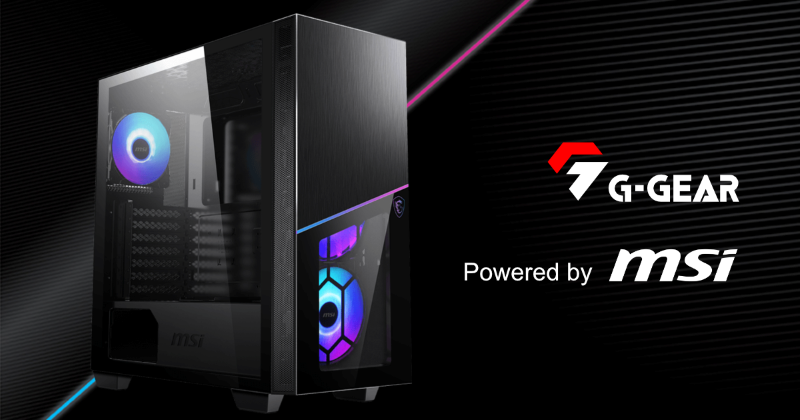 TSUKUMO】G-GEAR、MSIとの共同開発によるゲーミングPC「G-GEAR Powered ...